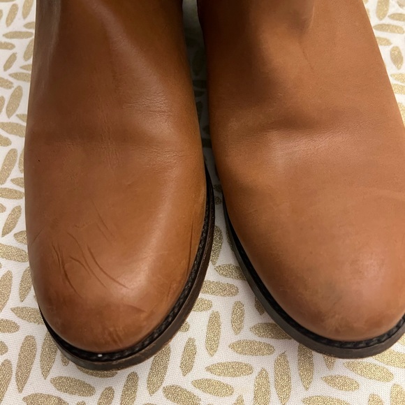 Frye Melissa Cognac Tall 8 1/2 Boots - Picture 10 of 10